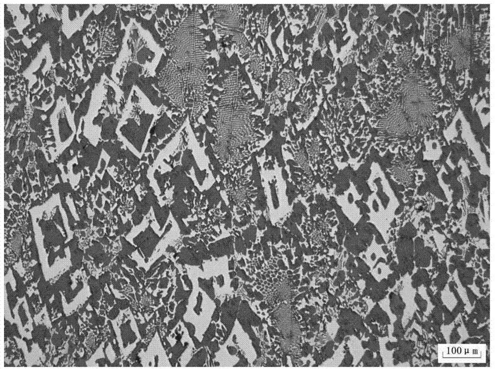 Corrosive agent for Nb - Si material microstructure specimens and an electrolyte corrosion technique