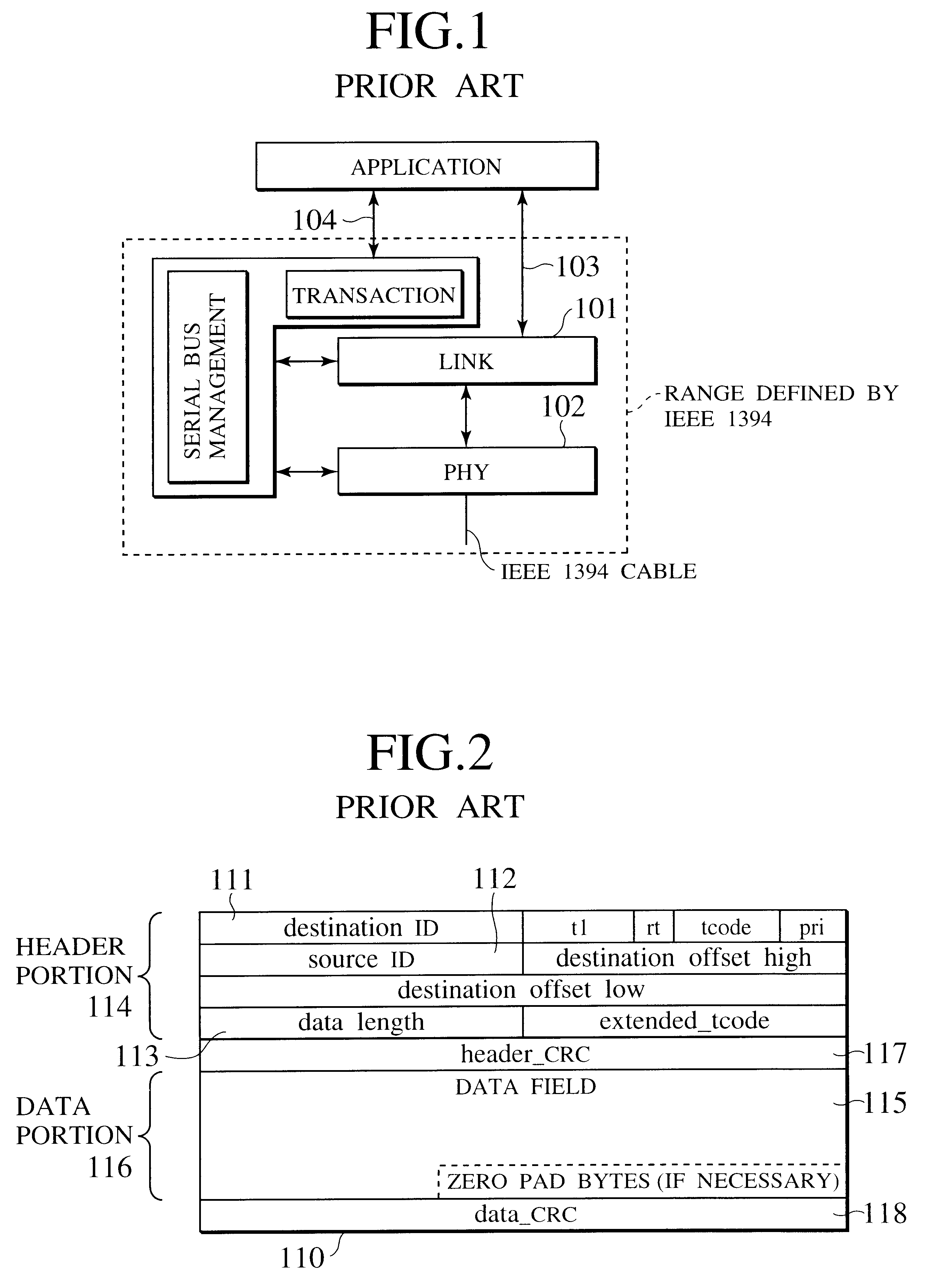 Transmitting apparatus and error handling method in transmitting apparatus