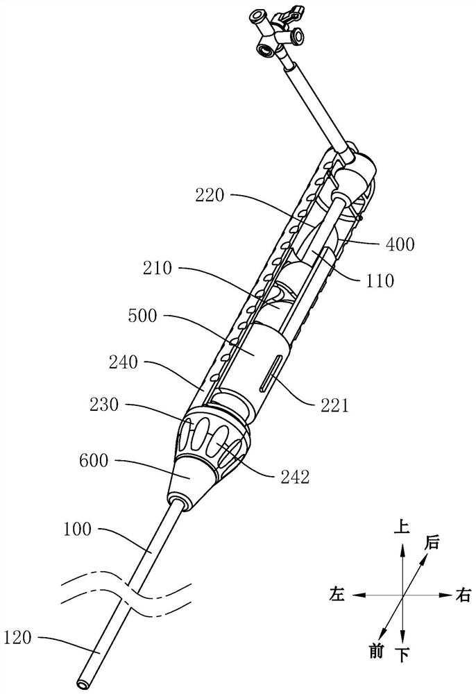 Controllable bent catheter