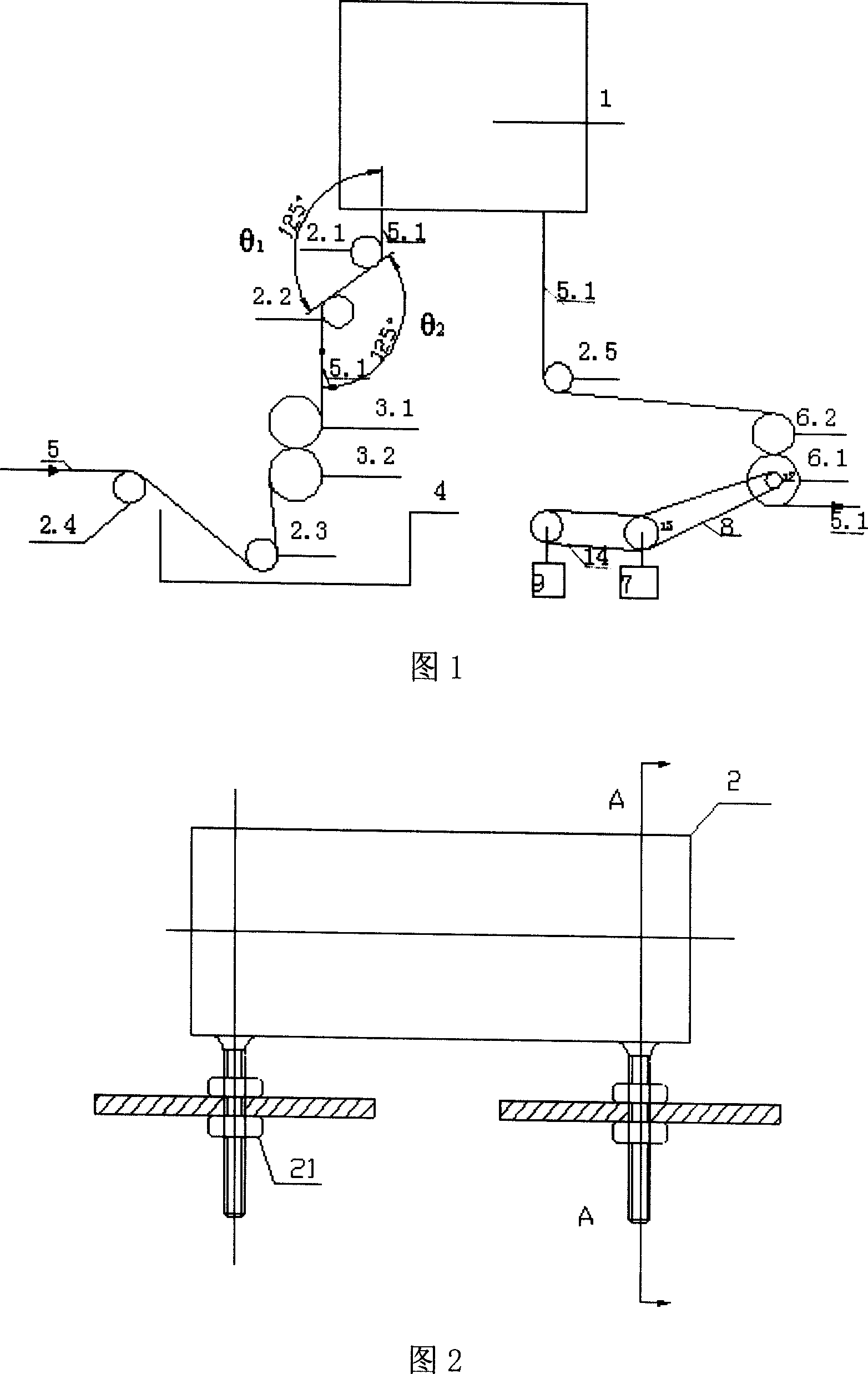 Mesh anti-blocking method for glass fiber net cloth for reinforcing sand wheel during preimmersion