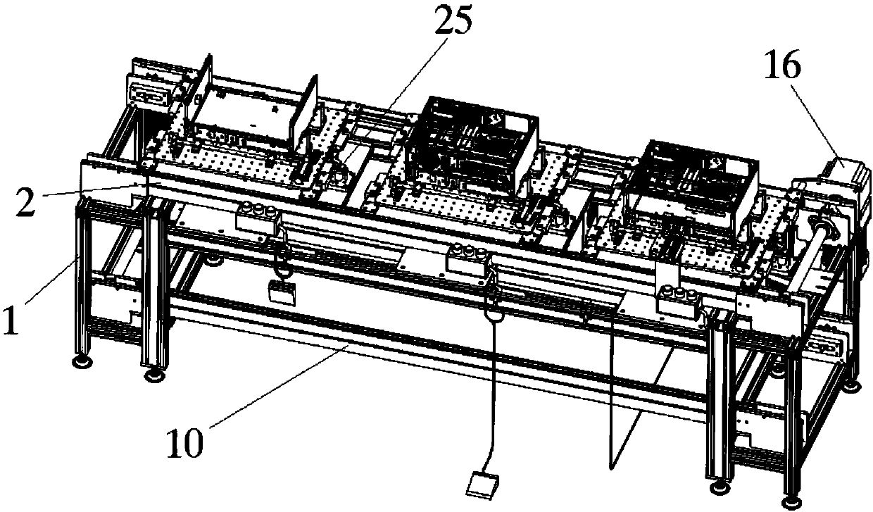Case conveying device