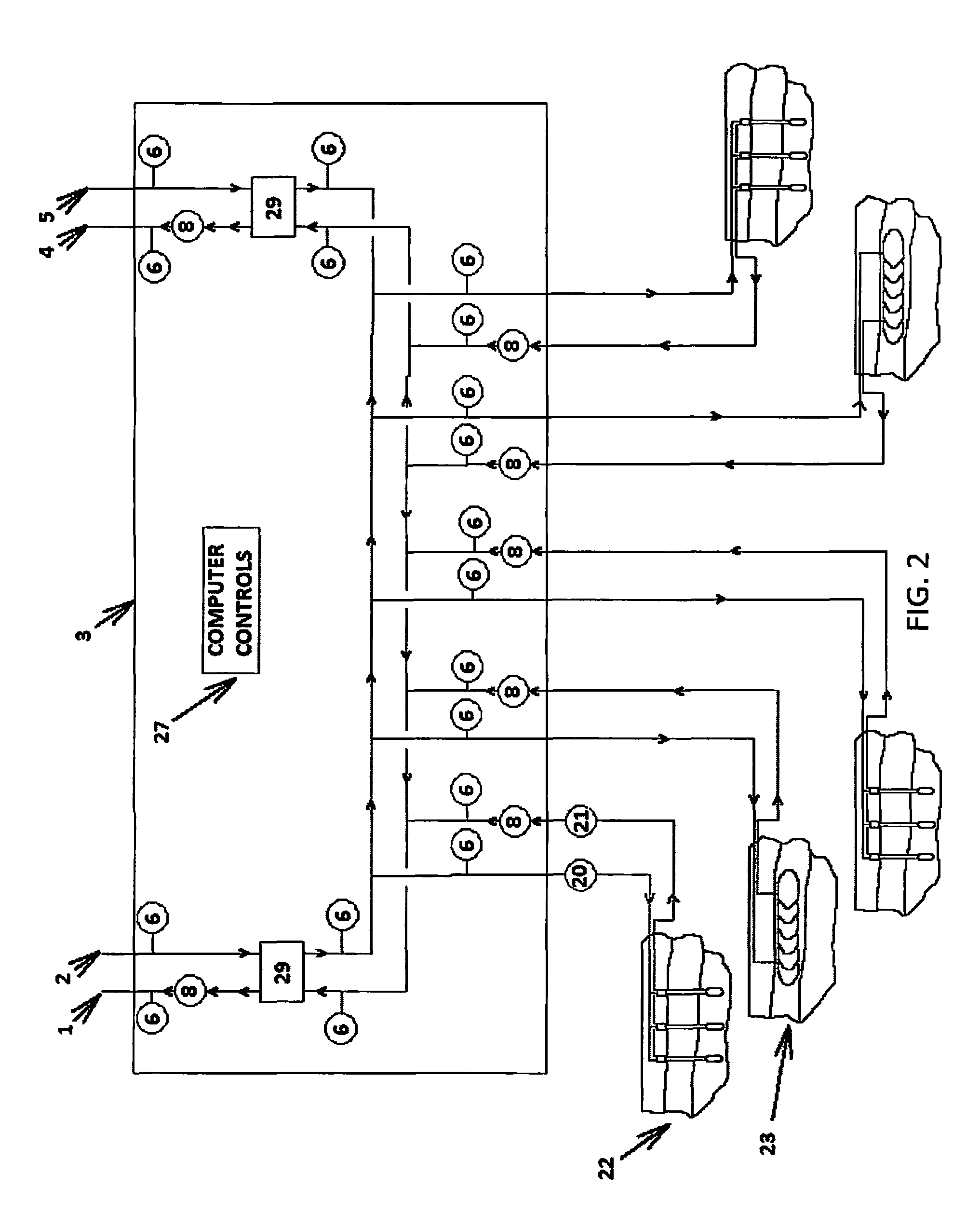 Energy chassis and energy exchange device