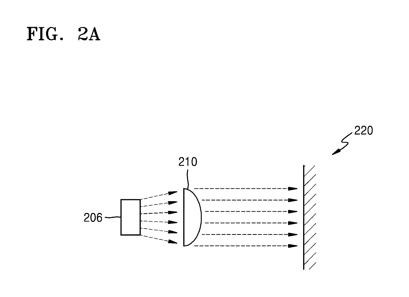 Apparatus for illuminating a scene and control method thereof