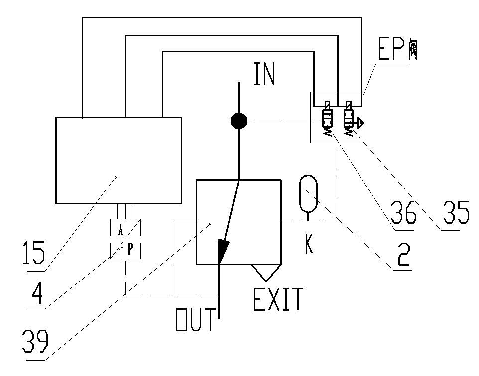 High-flow pneumatic pressure ratio control servo valve