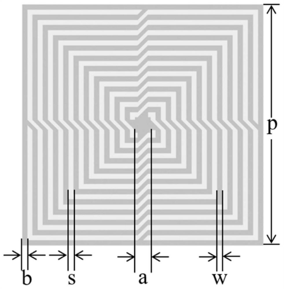 Fano resonance microwave sensor based on metal spiral structure
