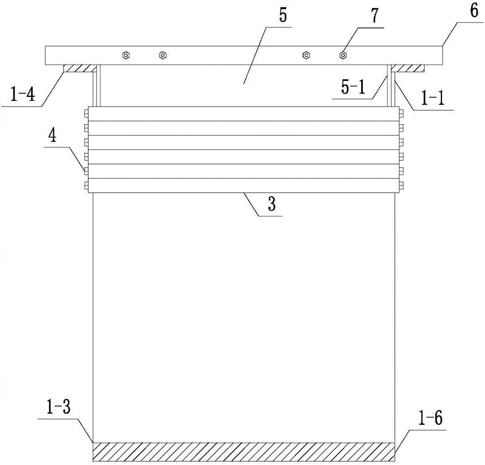 Model test device for foundation pit excavation under the action of dynamic confined water