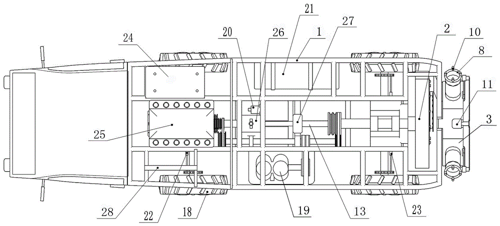 Self-propelled air-conveying type orchard spraying machine