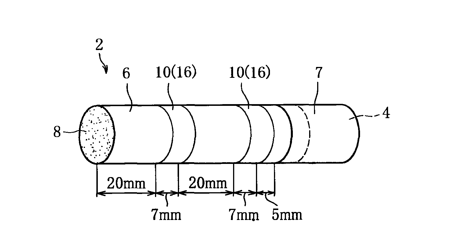 Low fire spreading cigarette, wrapping paper for the cigarette, and method of producing wrapping paper