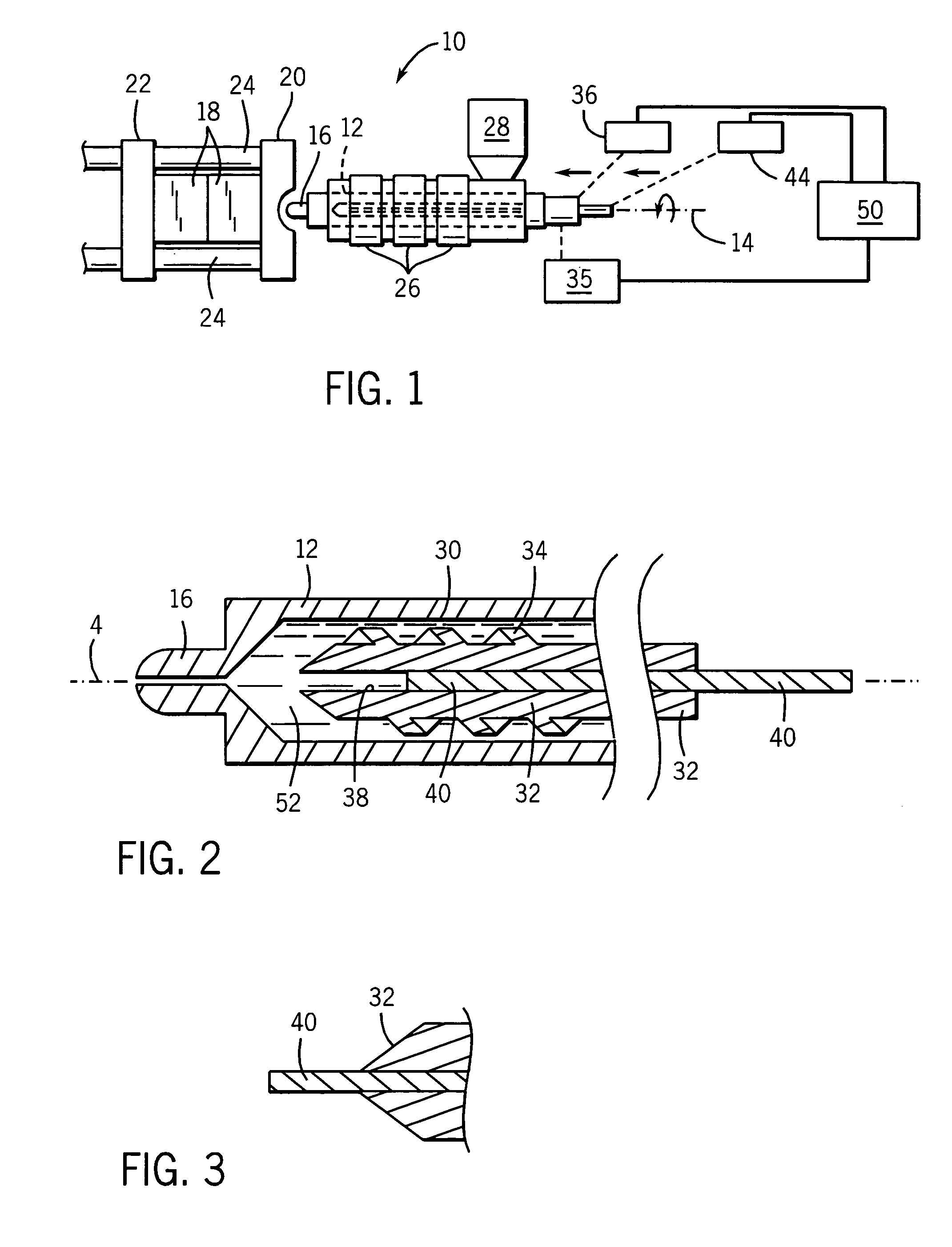 Coaxial injector screw providing improved small shot metering
