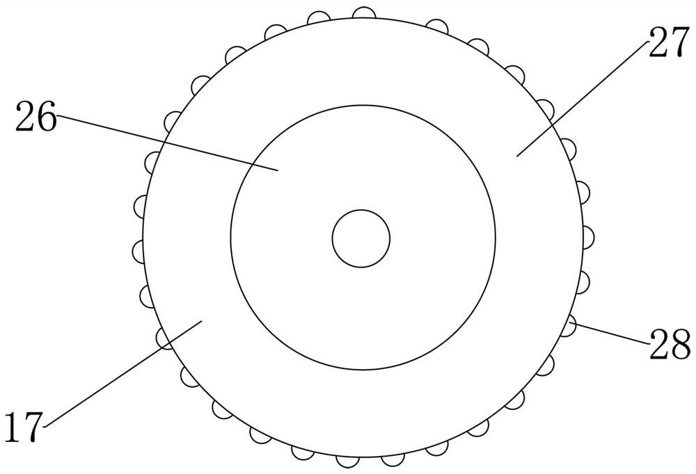 Belt type squeezing filter press