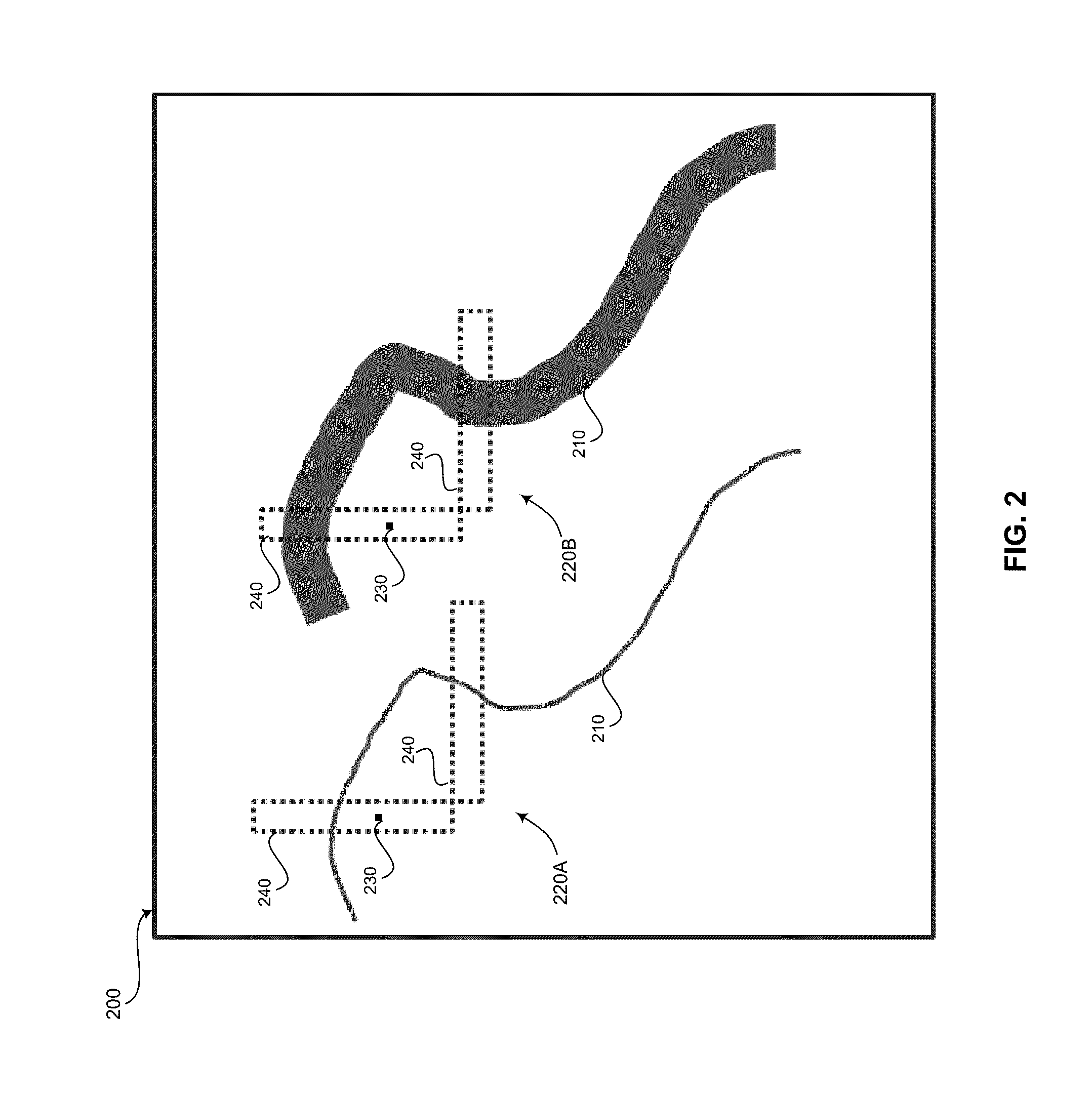 Method and system for adaptive blood flow visualization based on regional flow characteristics