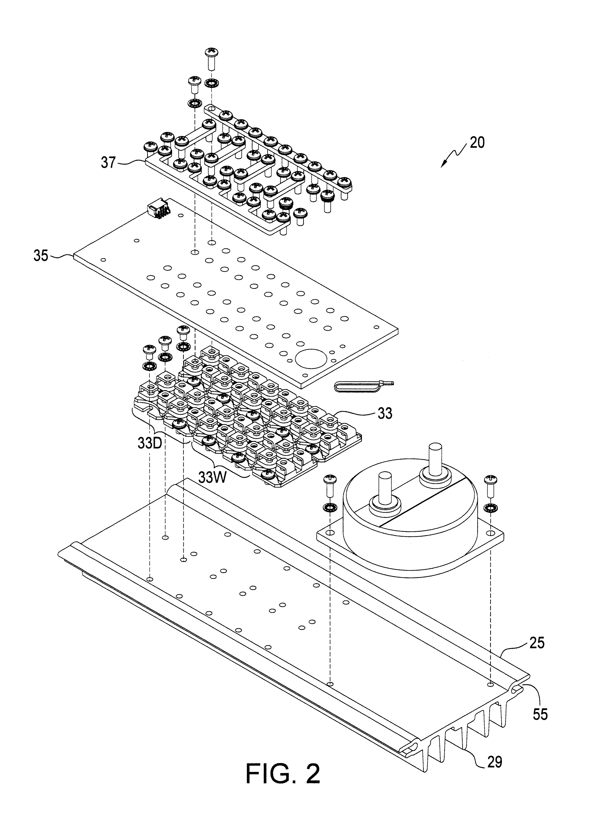 Electric mover for swing away conveyor