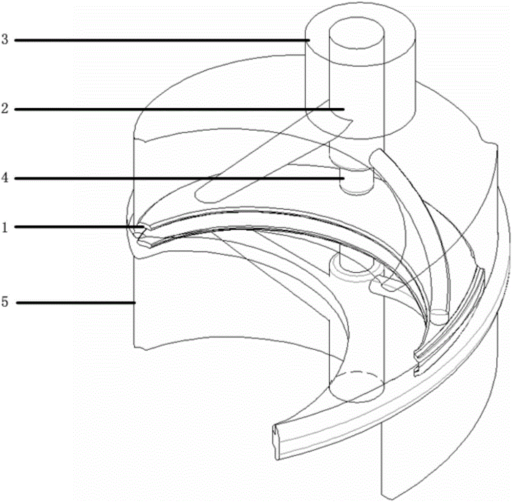 Y-structure inner rod spiral chamber of superconducting cyclotron