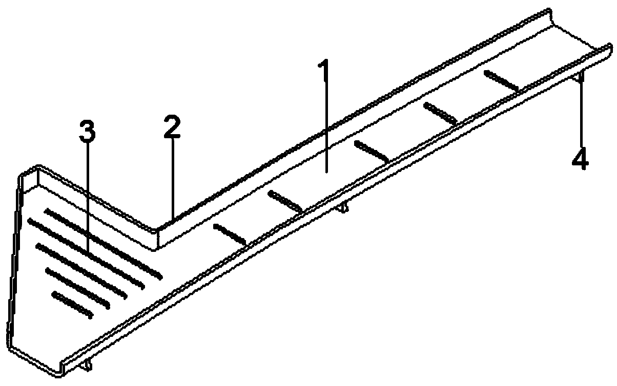 Diaphragm structure of automobile upright post