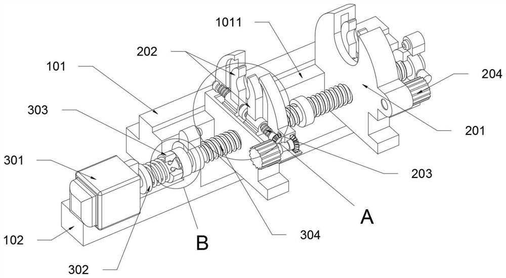 Device for measuring axial clearance of bearing with shaft based on automobile water pump