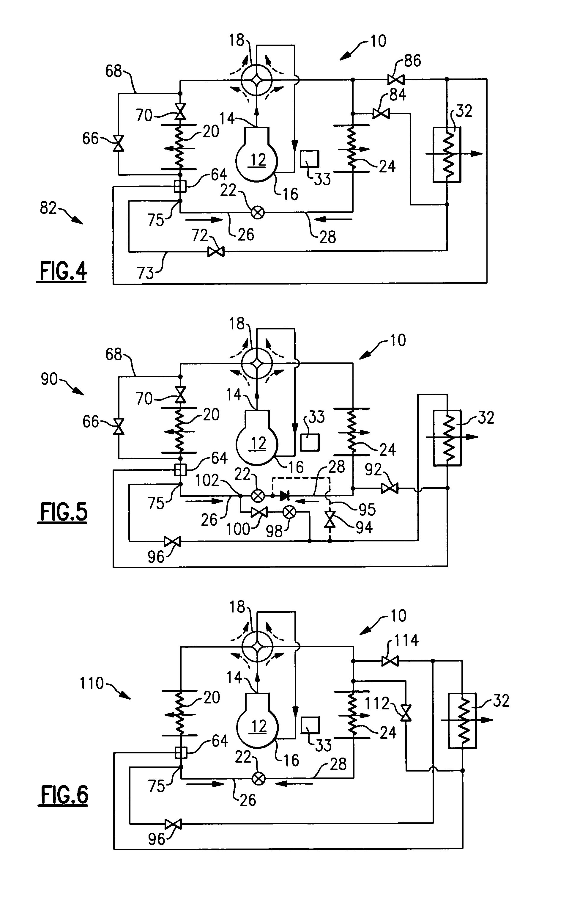 Heat pump with reheat circuit