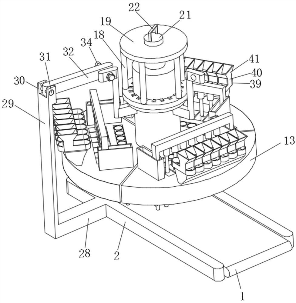 Full-automatic small needle type plug seedling dibbling machine