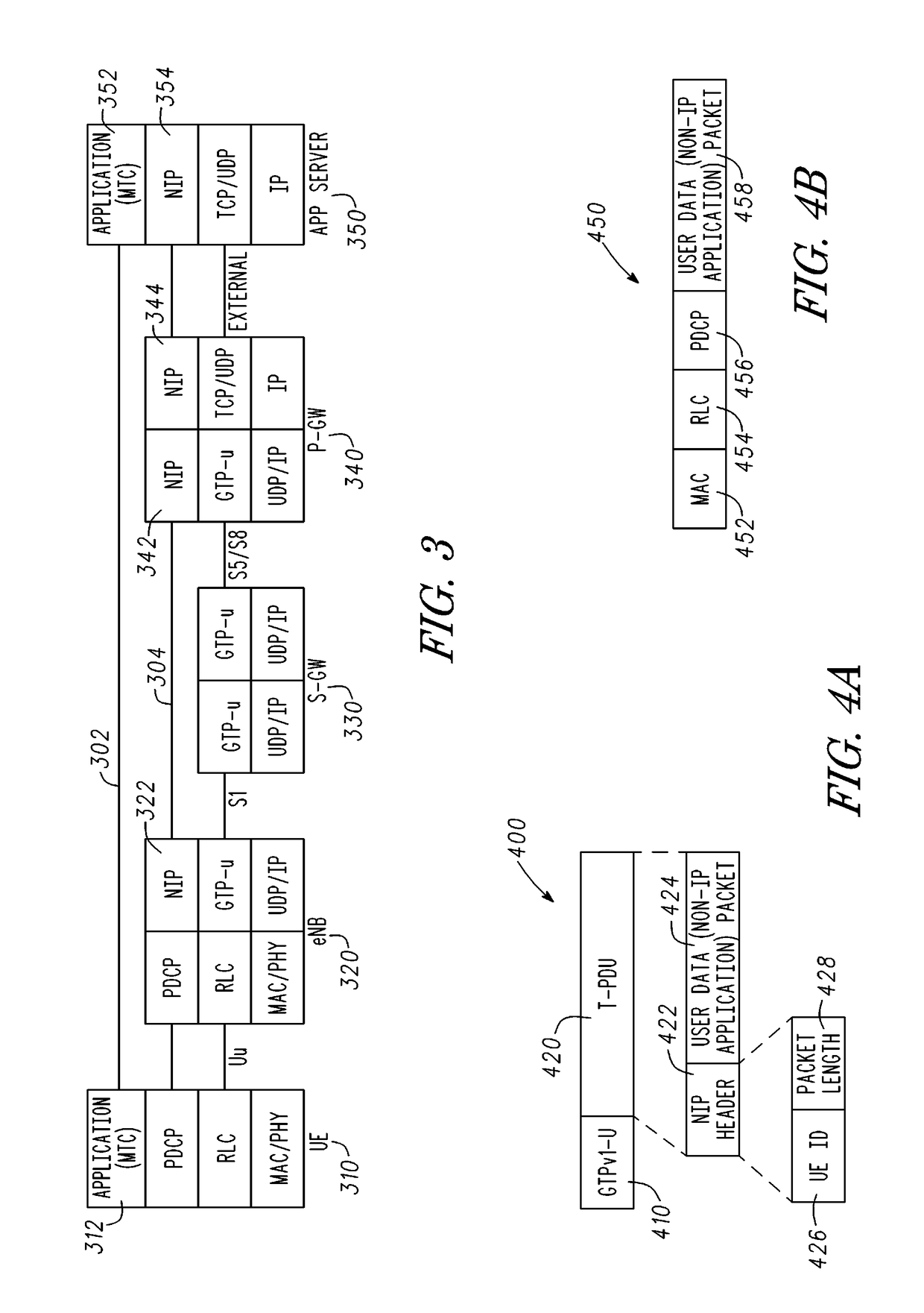 Device, system and method using non ip-based eps bearer