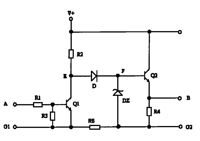 Pulse driver with variable level displacement and variable output amplitude