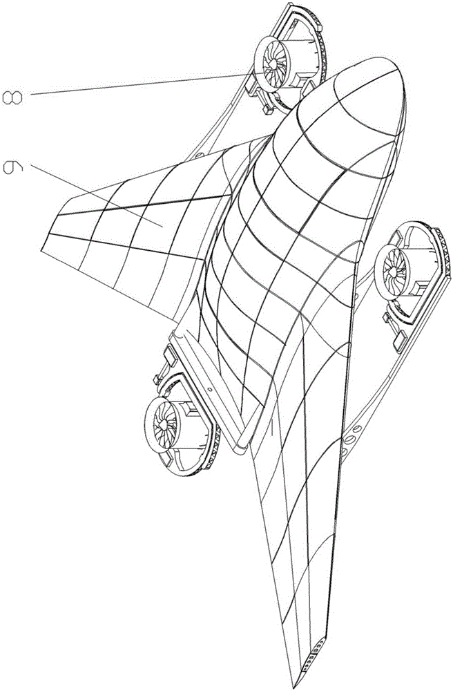 Distributive vectored thrust system