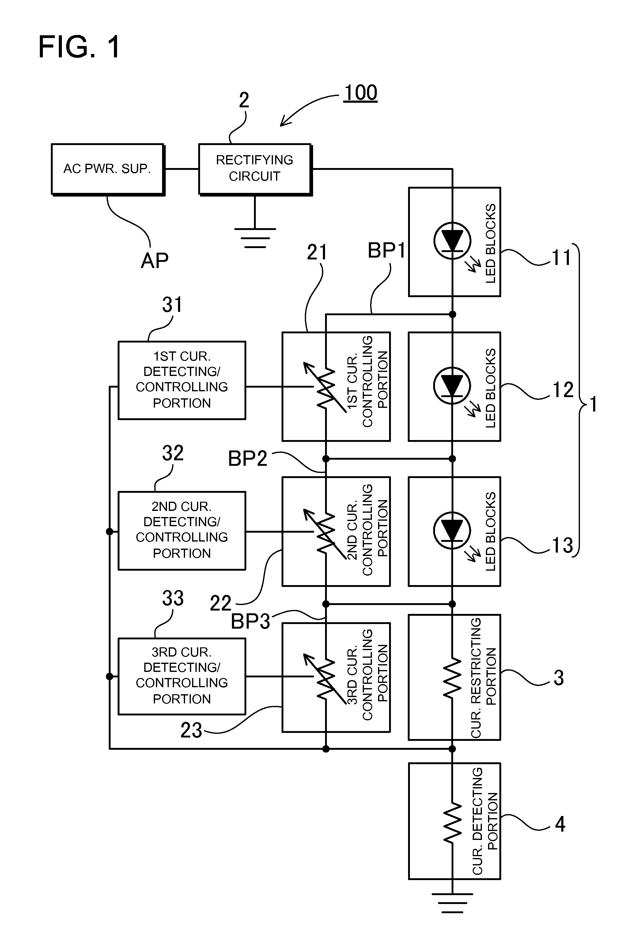 Light-emitting diode driving apparatus and light-emitting diode lighting controlling method