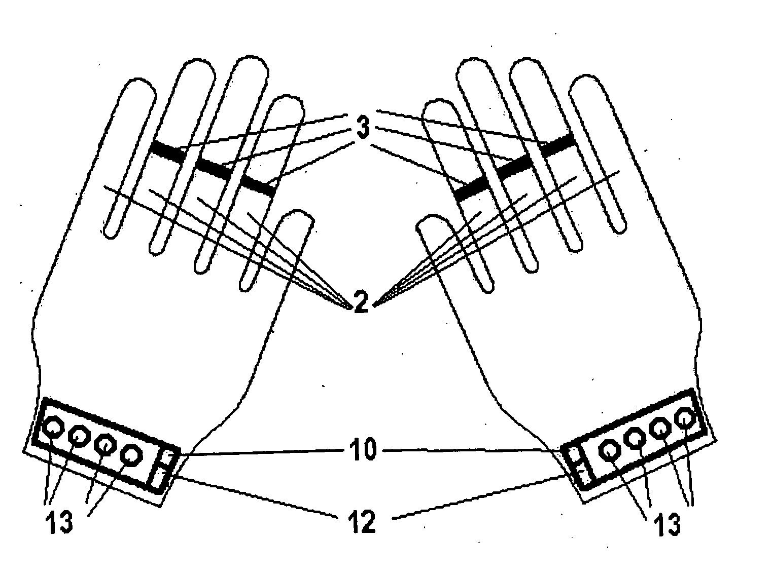Hand worn illuminated framework