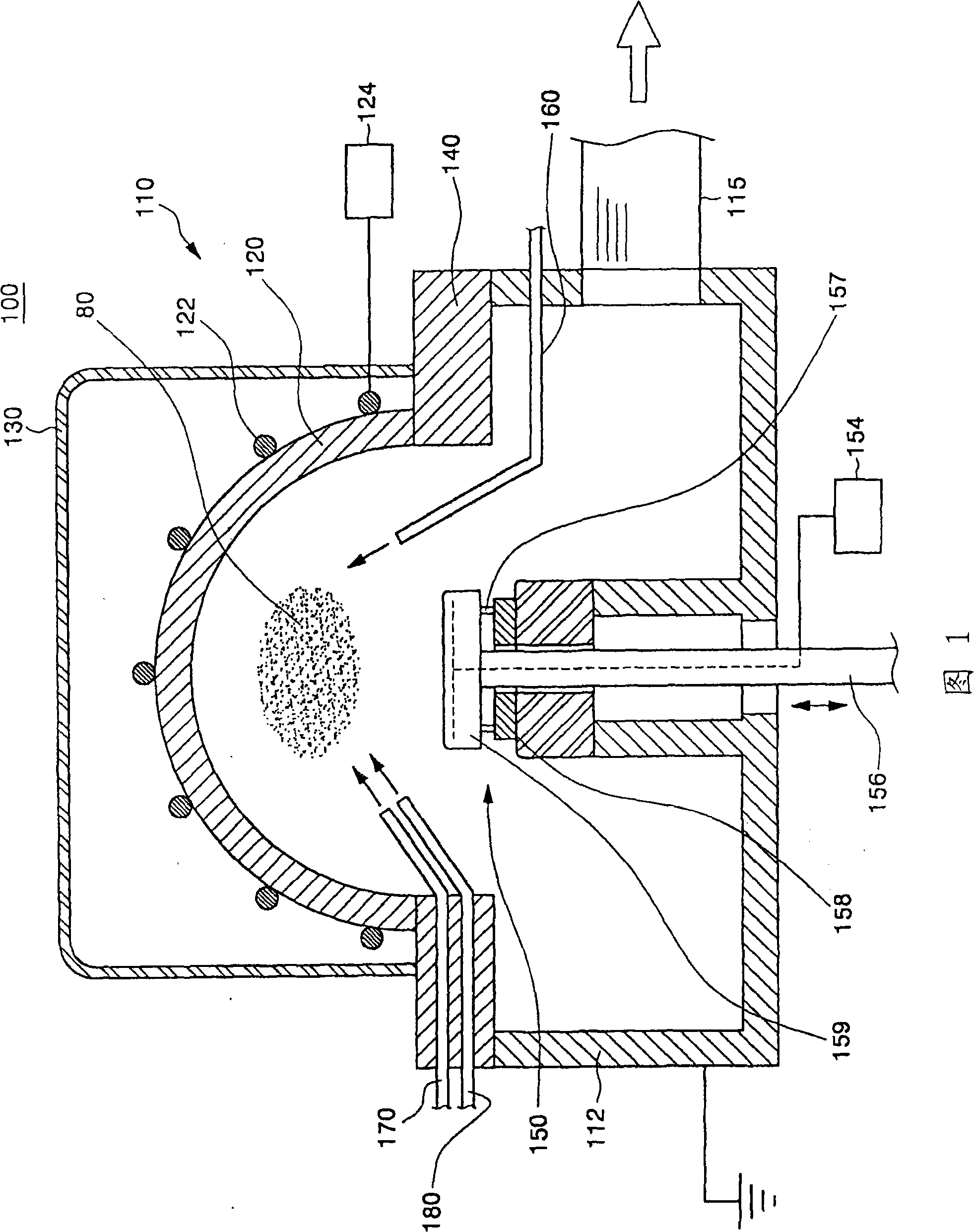 Chuck assembly and high density plasma device possessing the assembly