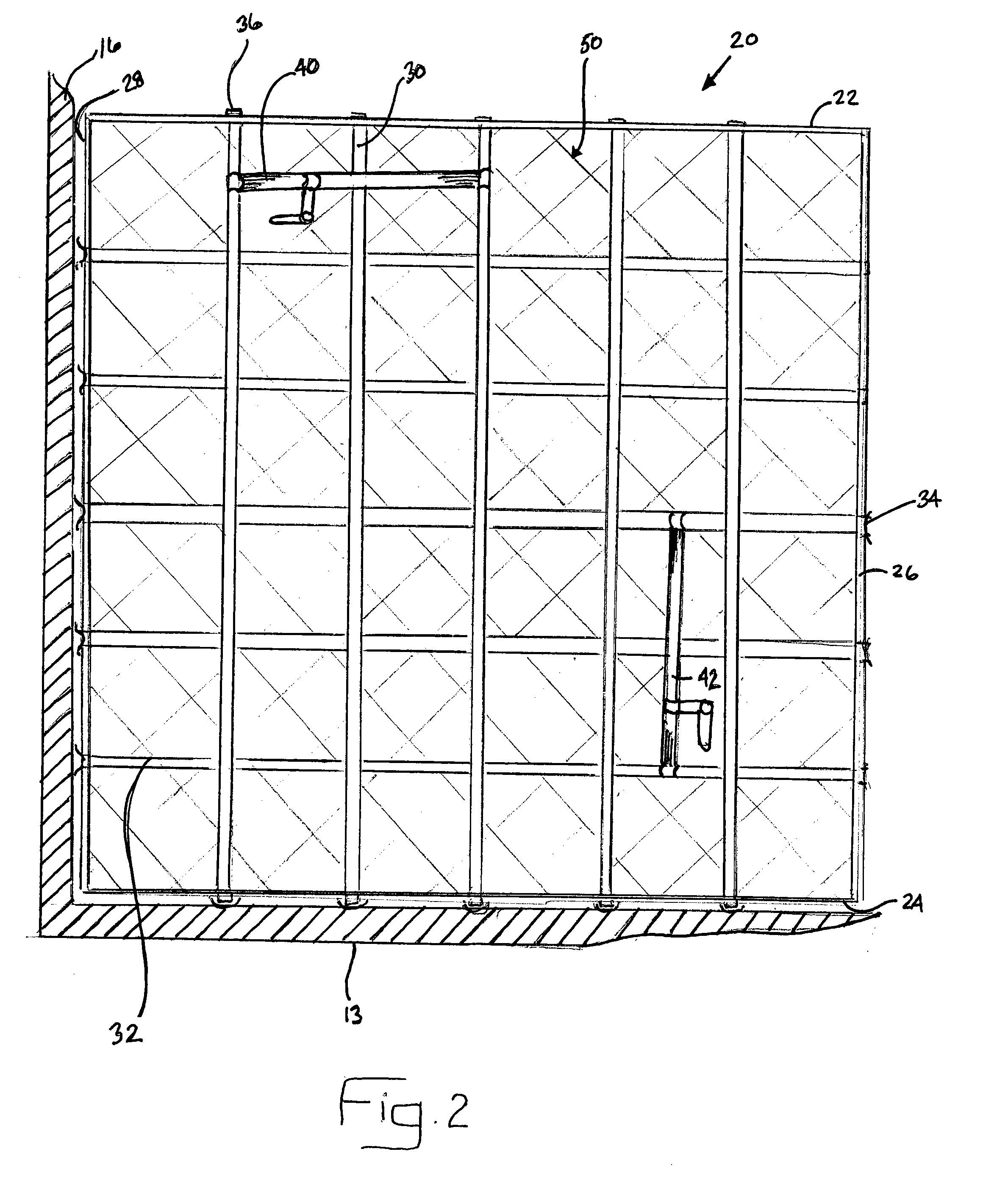 Adjustable cargo partition system for use in containers