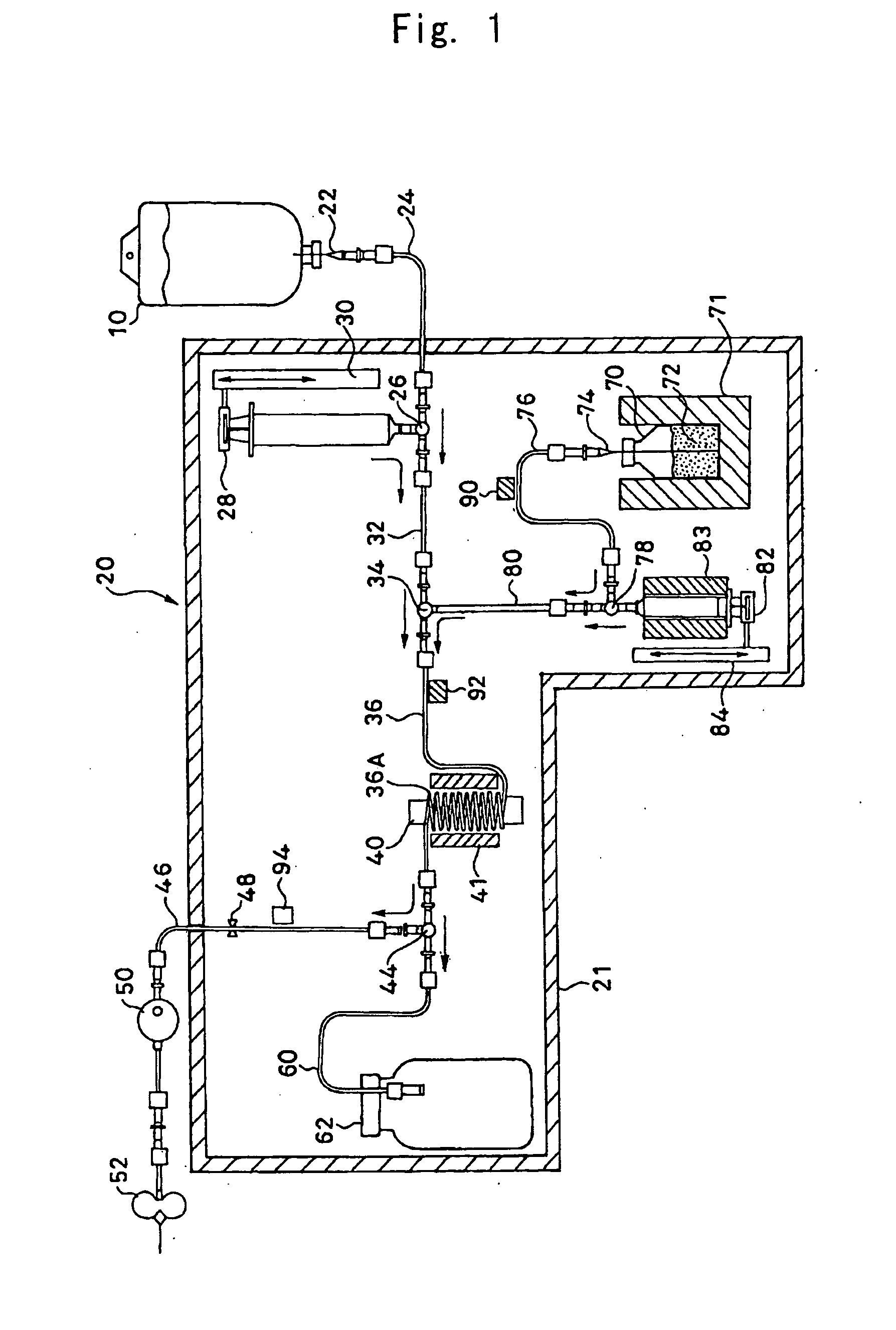 Method and apparatus for dispensing radioactive liquid