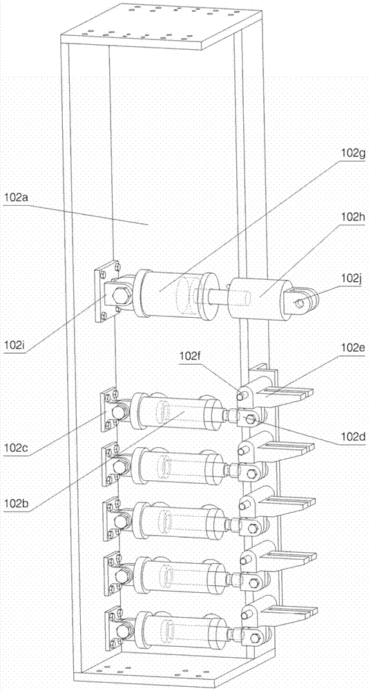 Test device capable of evenly applying axial compression load and shearing load