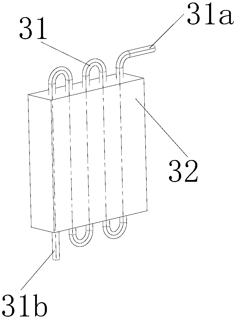 Heat dissipating device of air conditioner controller and air conditioner