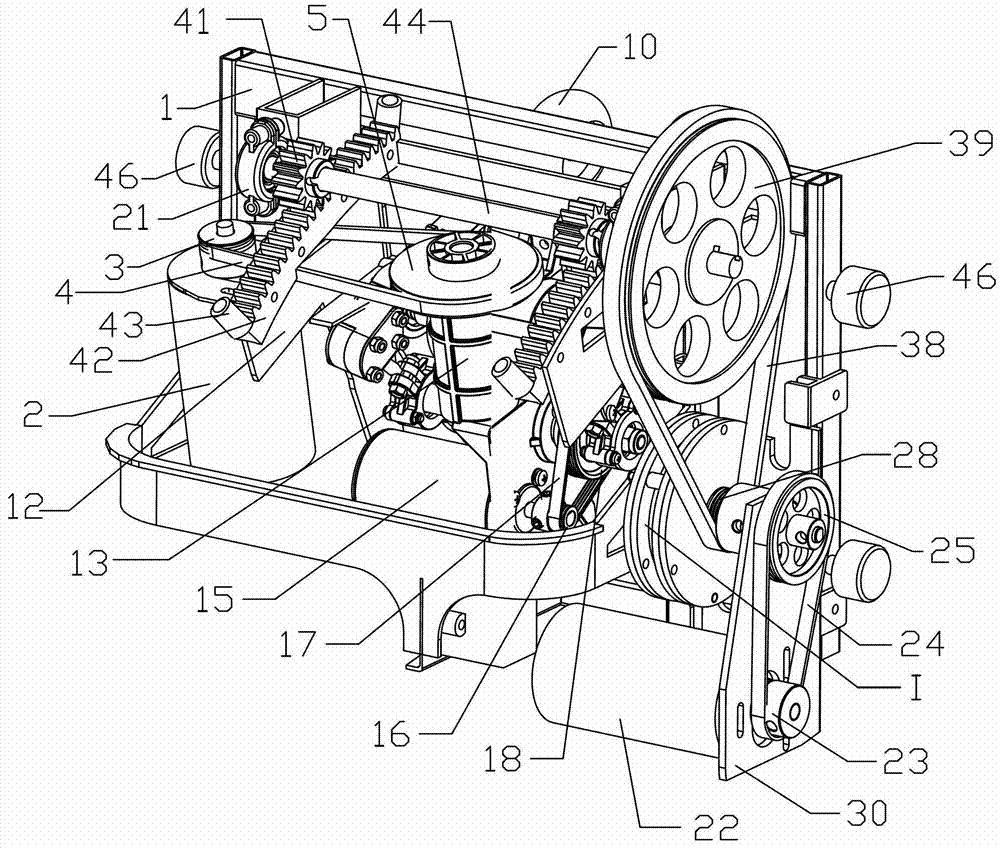 Three-dimensional massage device of massage armchair