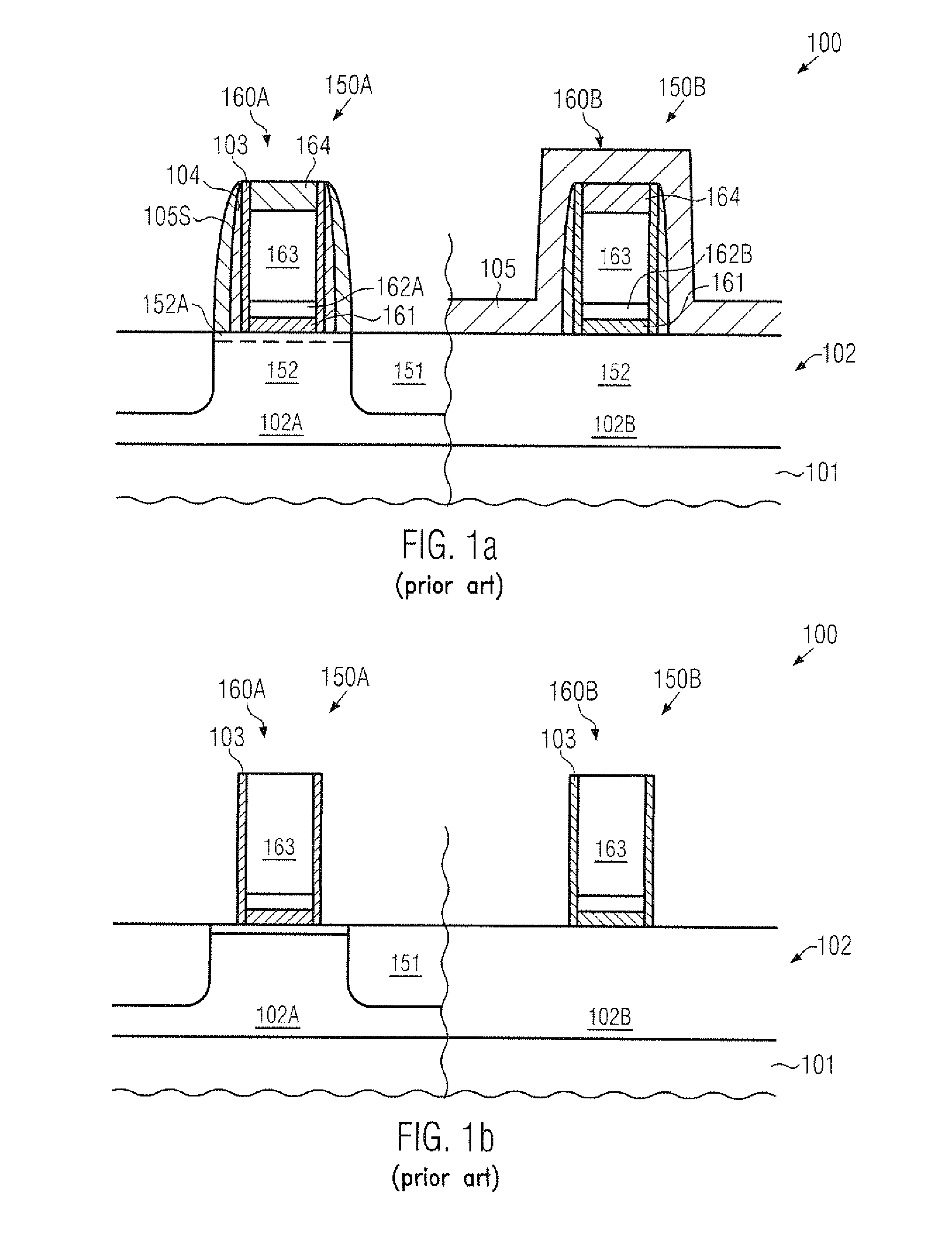 Performance enhancement in transistors comprising high-k metal gate stack by reducing a width of offset spacers