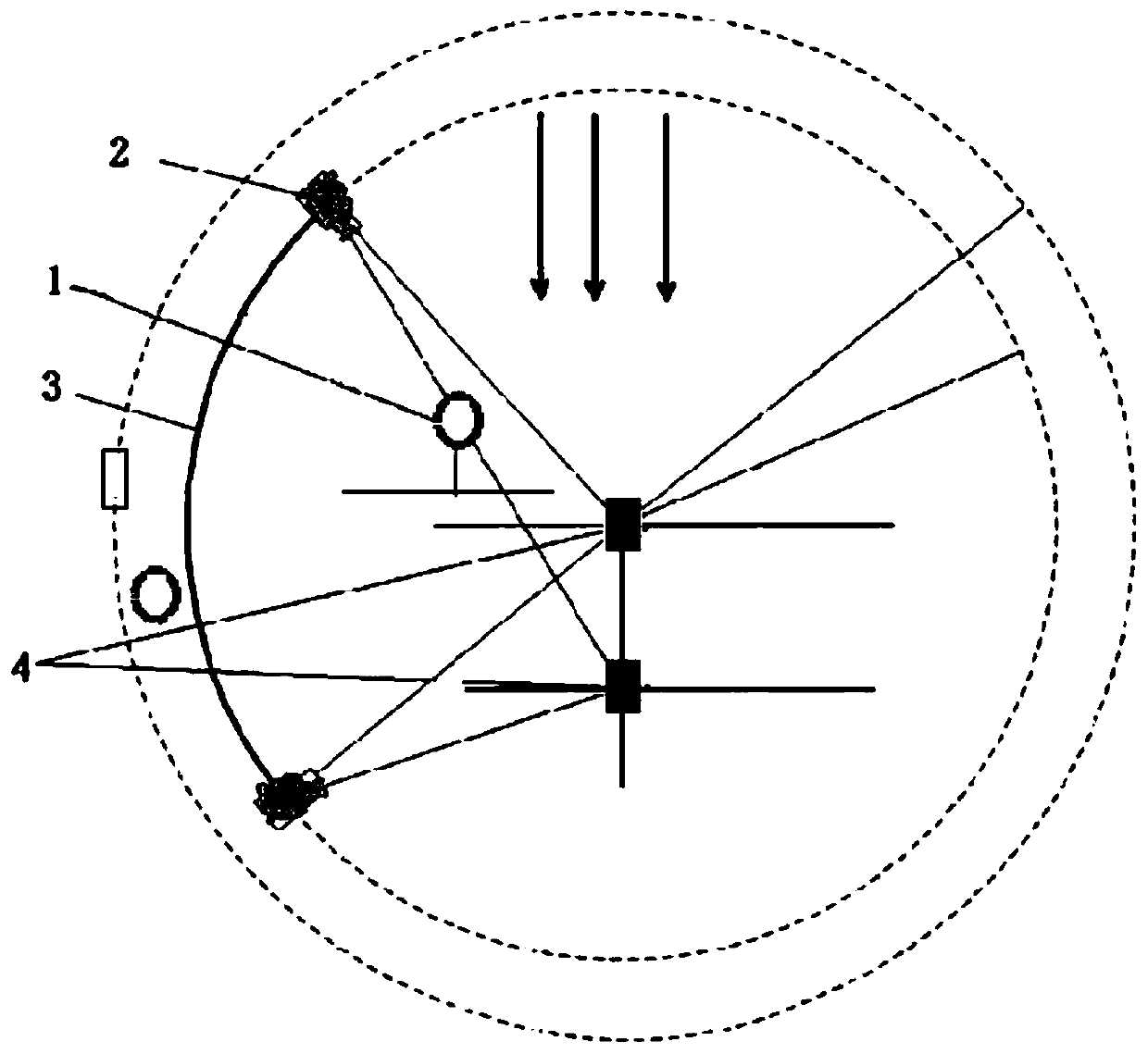 On-line calibration method of thermal imager in space simulation environment