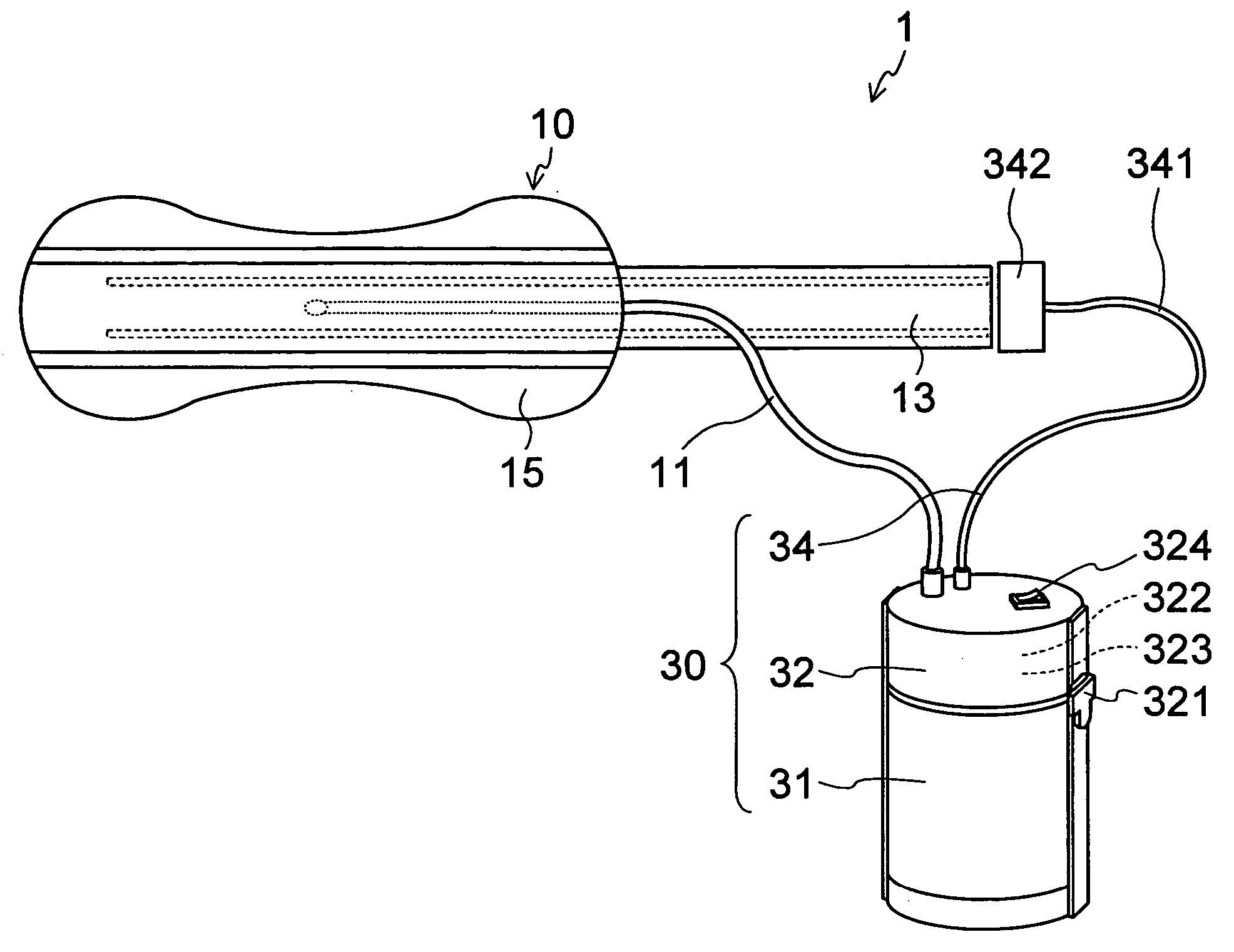 Urine receiver and urine collection processing system implementing urine receiver
