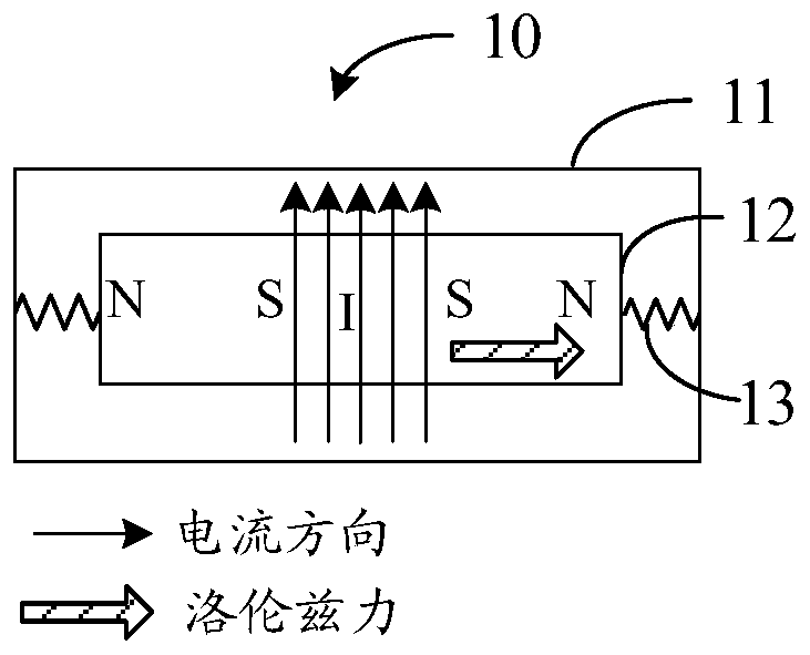 Vibration assembly, motor control method and terminal