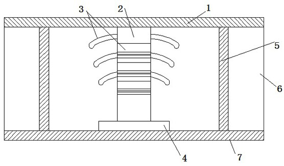 Damper suitable for step load and using method