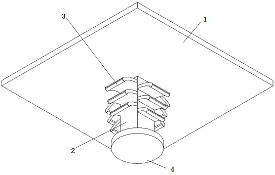 Damper suitable for step load and using method