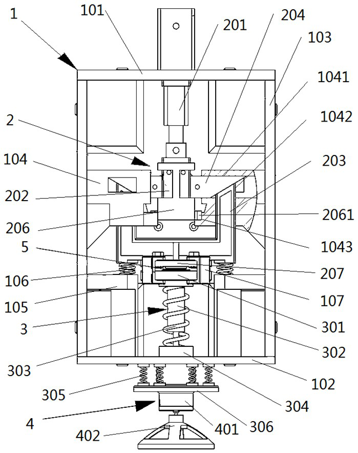 Variable-stiffness flexible grinding and polishing actuator