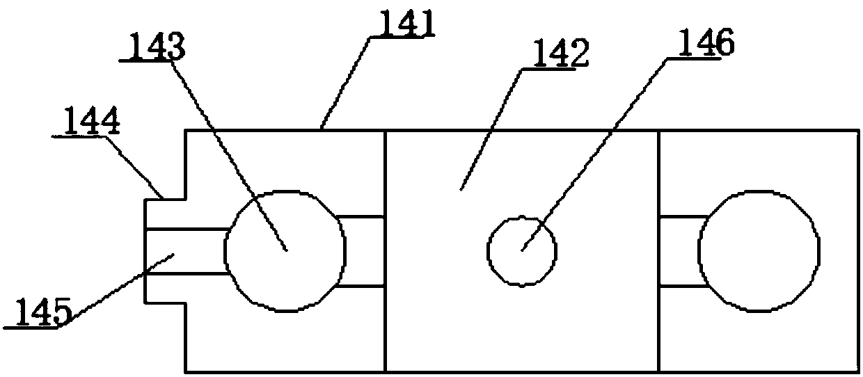 Cement agitated mixing and discharging device for building construction