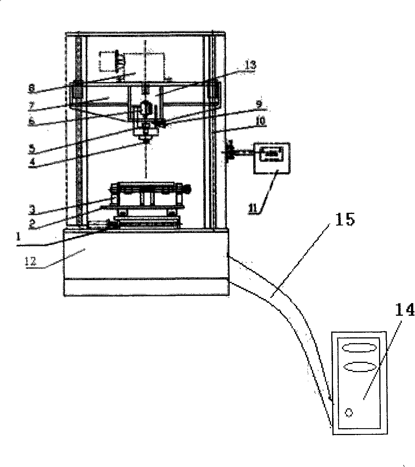 Automatic centering device and using method thereof
