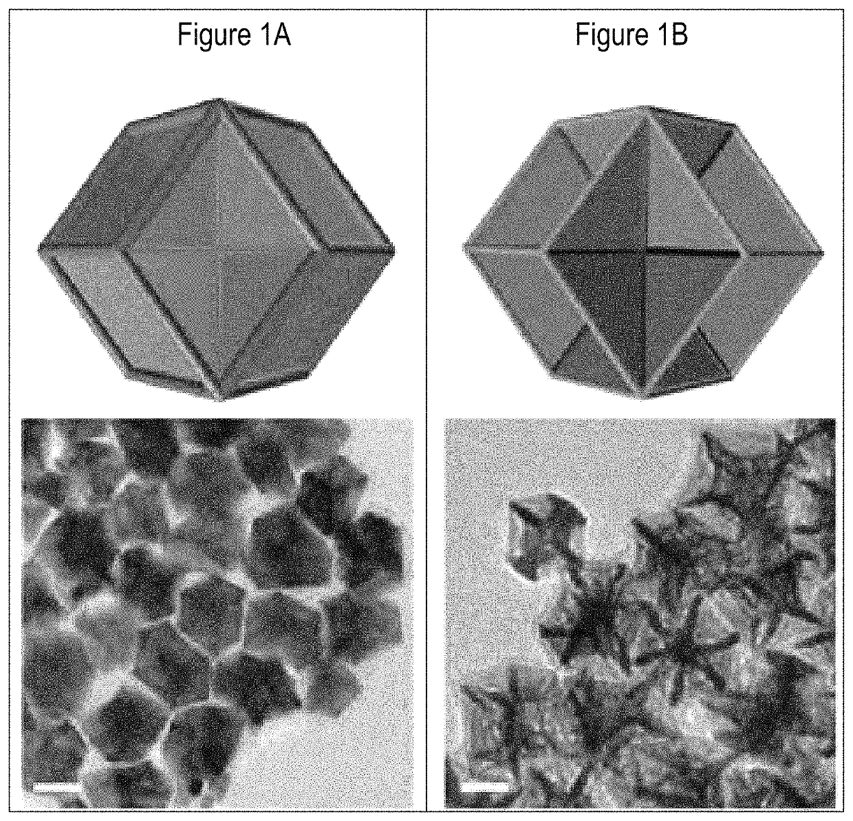Excavated nanoframes with three-dimensional electrocatalytic surfaces