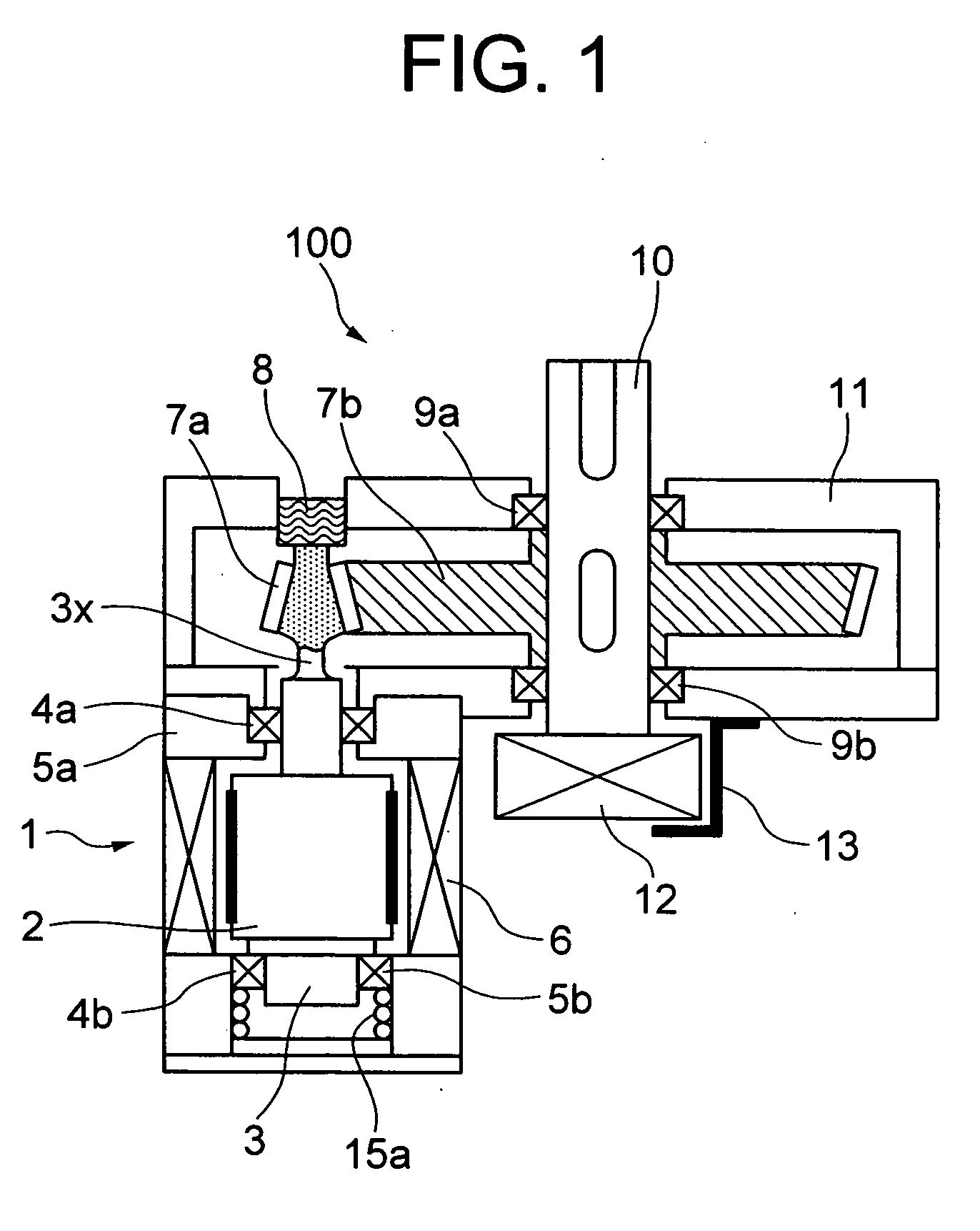 Geared transmission apparatus