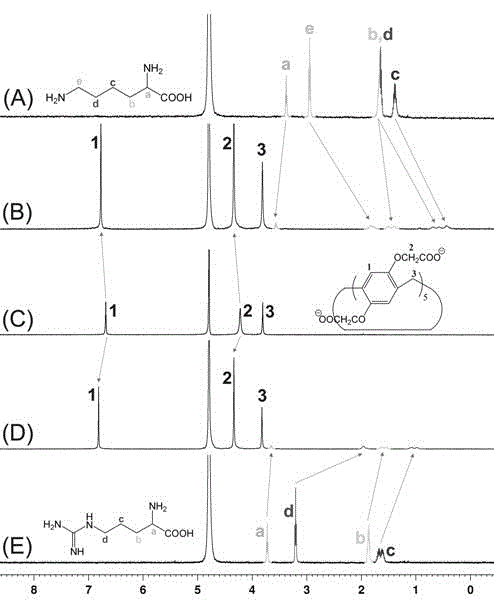 Super-molecule complex containing amino acid and water-solubility pillar [5] arene and preparation method for complex