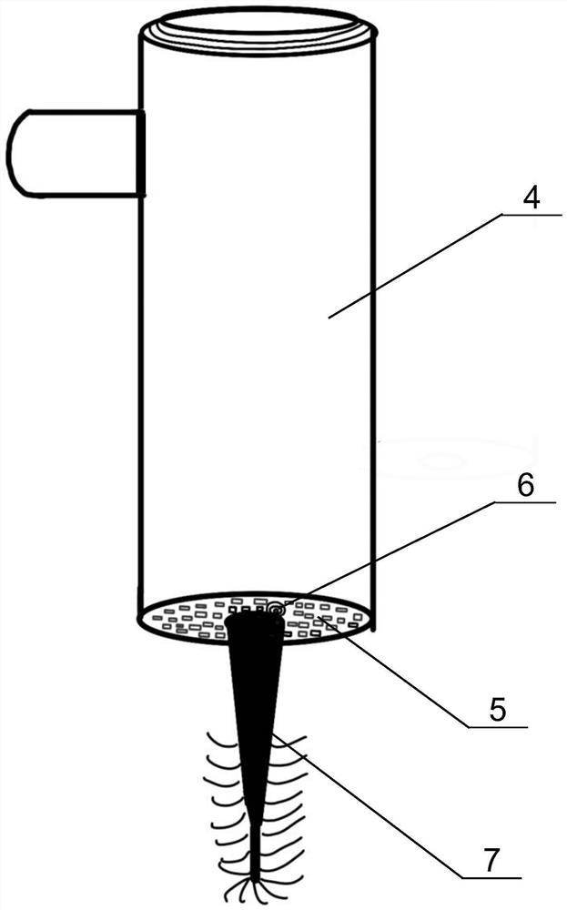 Oral flora collection device capable of being remotely controlled