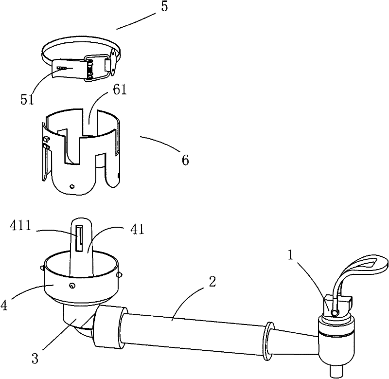 Barrelled water dispenser