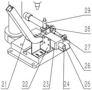 Automatic marking machine for air-conditioner refrigerant conveying pipe connector