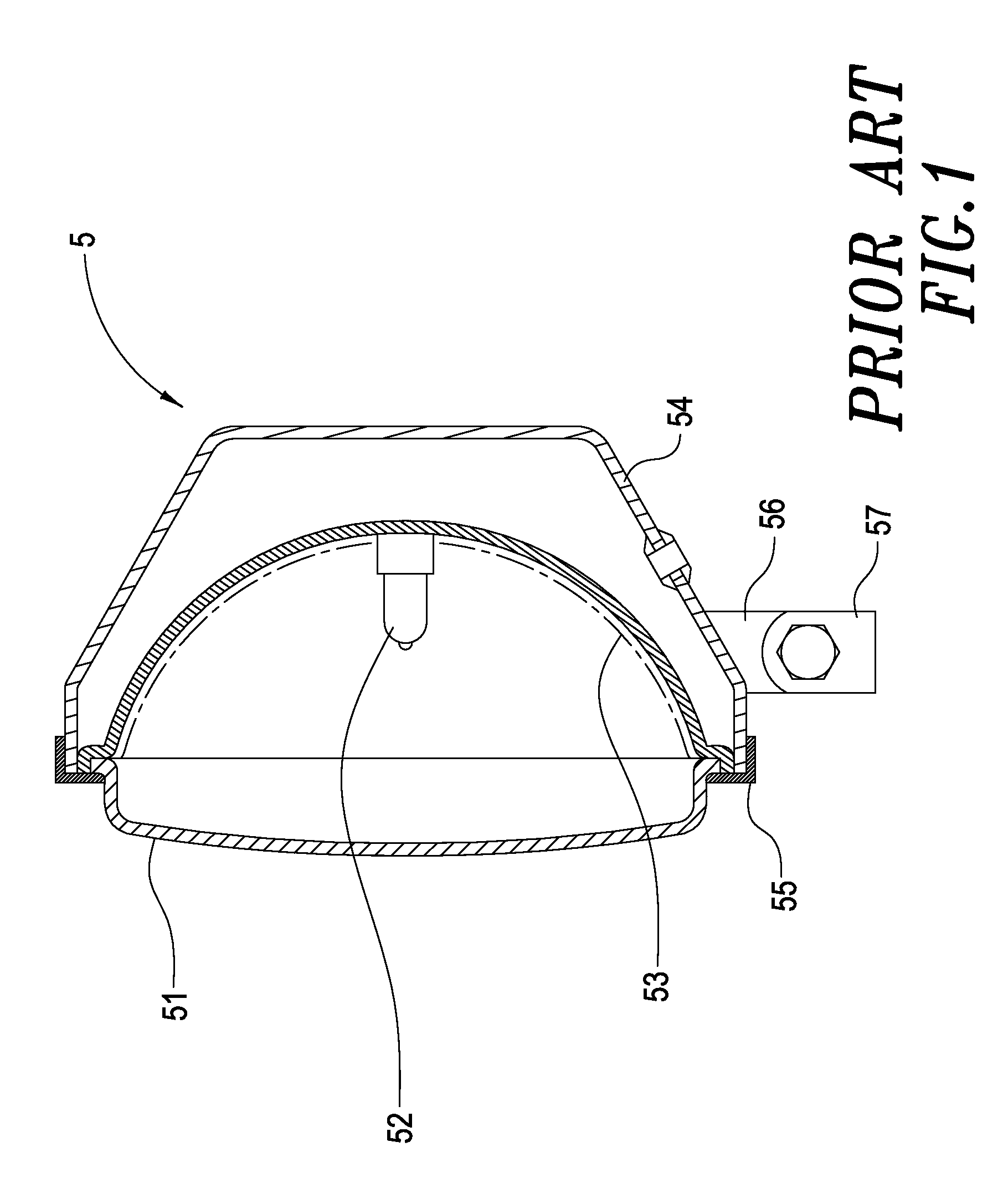 Structure of automobile lamp