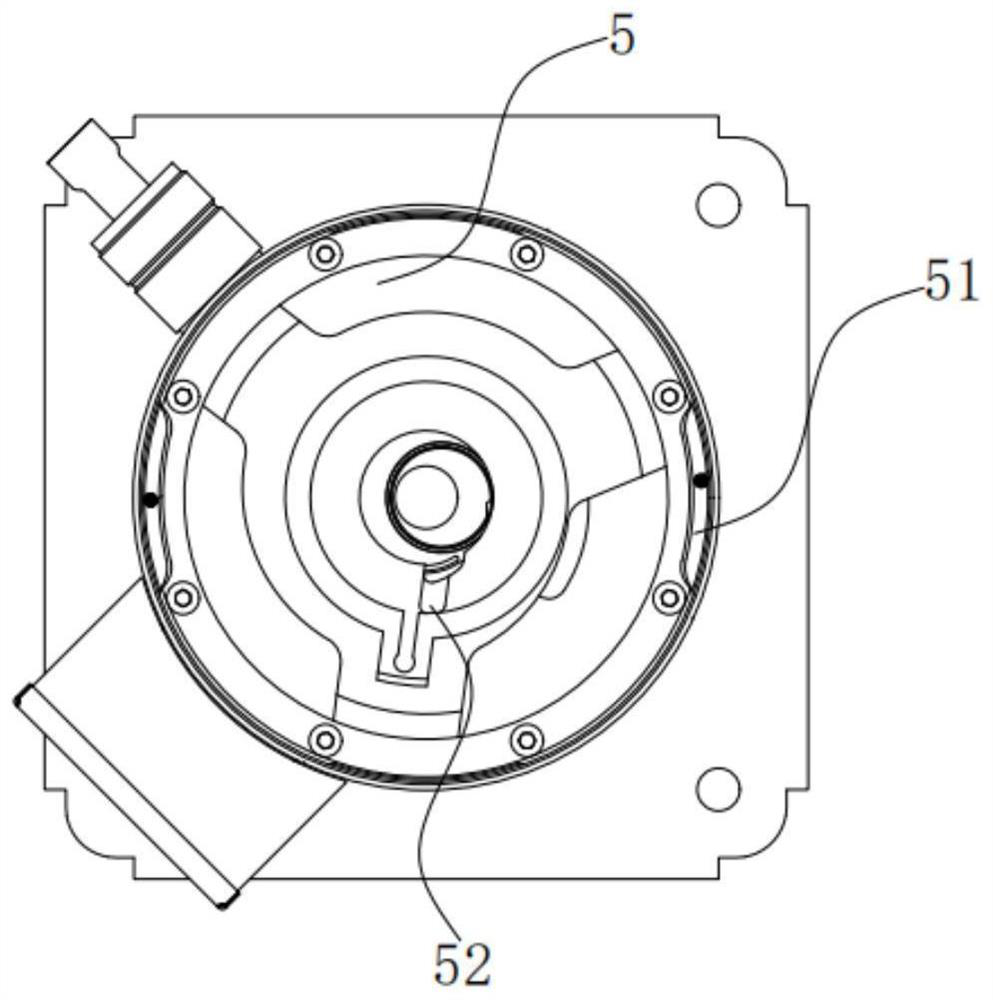 Three-stage scroll rotor compressor