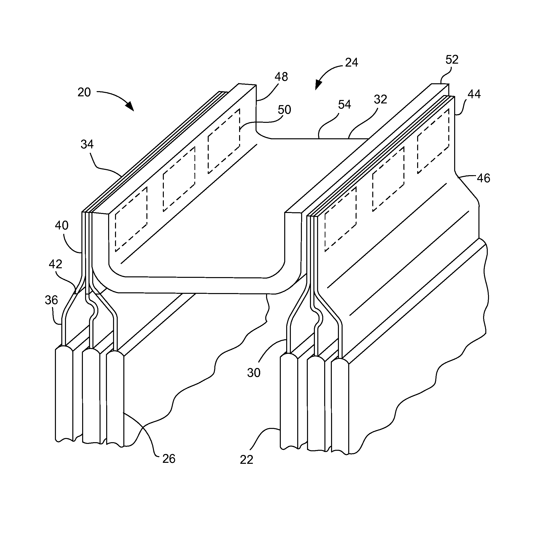 Cell tab and interconnect assembly for a battery pack